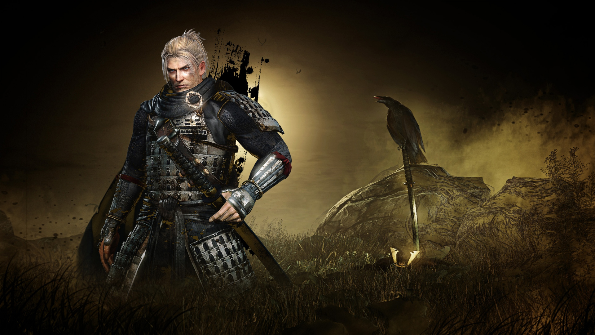 William, the main hero of the game NiOh Wallpaper from NiOh