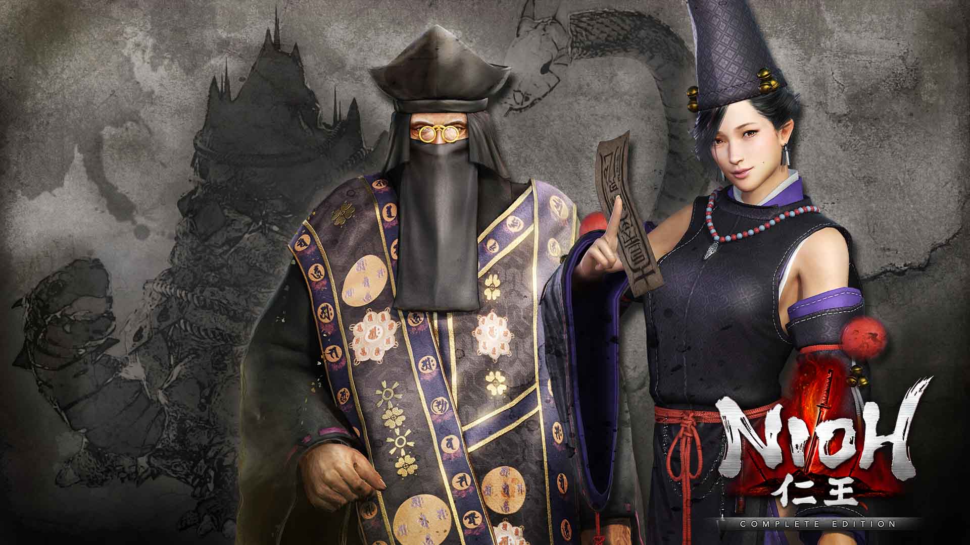 Onmyo Mages. Wallpaper from NiOh