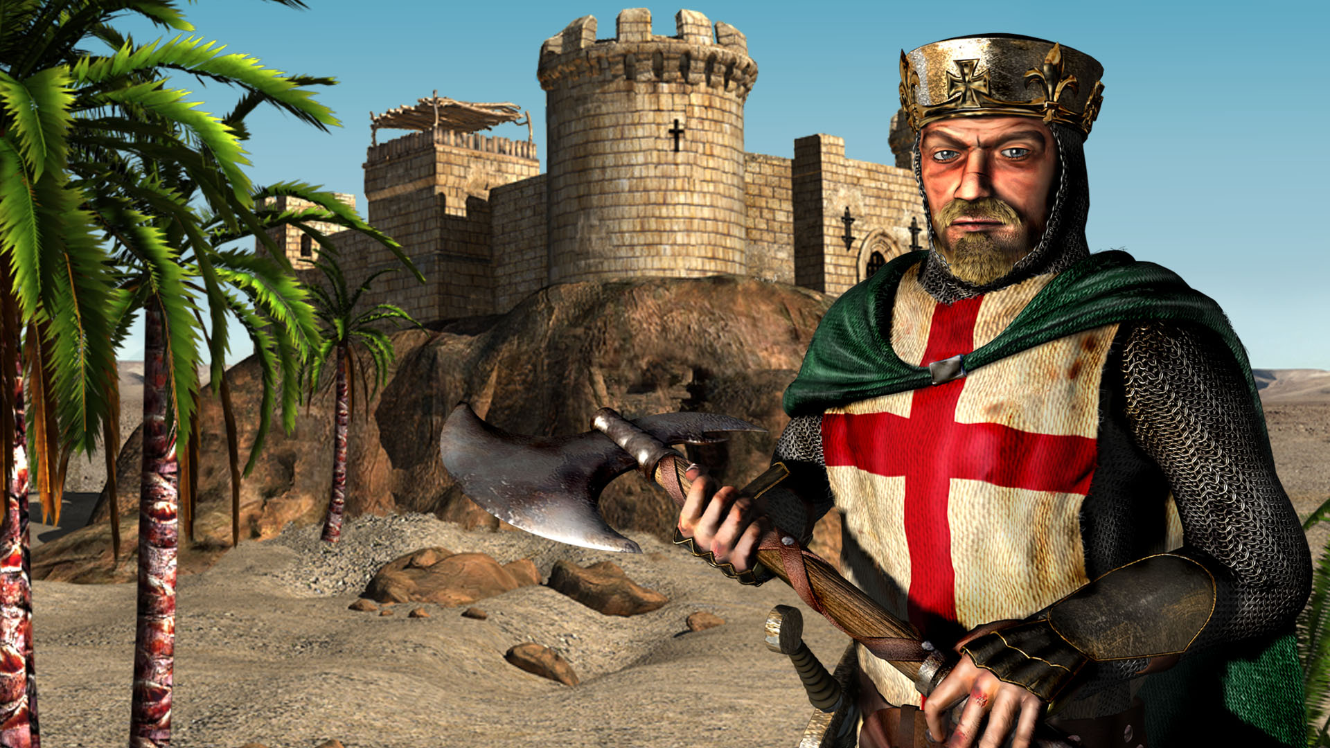 Richard The Lionheart Wallpaper From Stronghold Crusader Hd