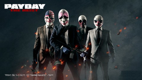 Обои payday 2 4k