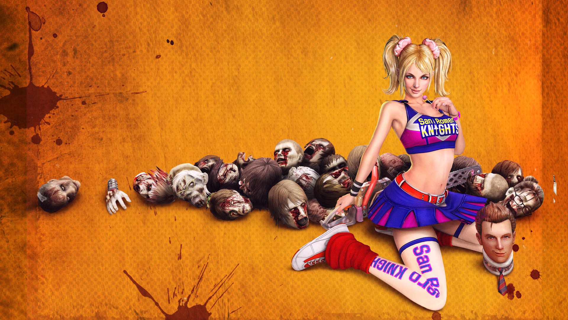 Wallpaper 7 Wallpaper From Lollipop Chainsaw Gamepressure Com Images, Photos, Reviews