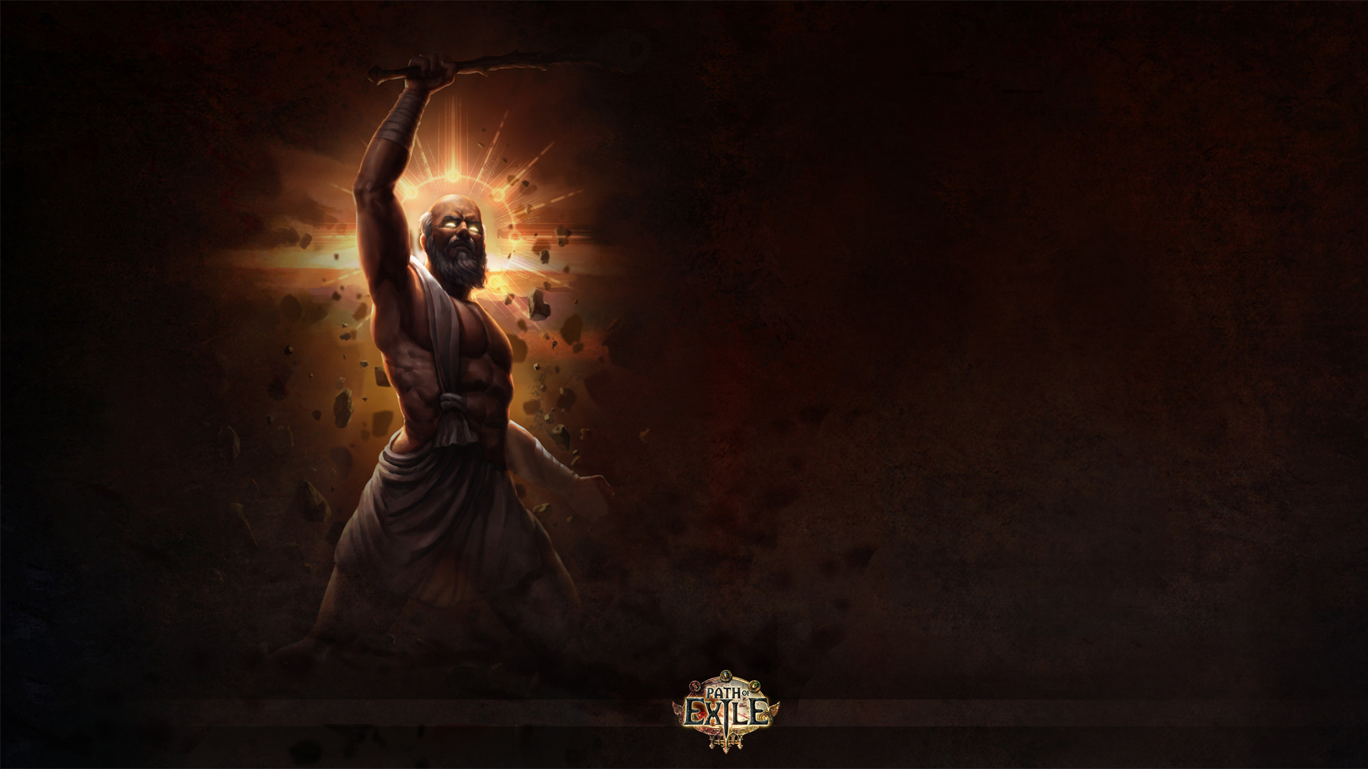 Old Man With A Stick Wallpaper From Path Of Exile Gamepressurecom