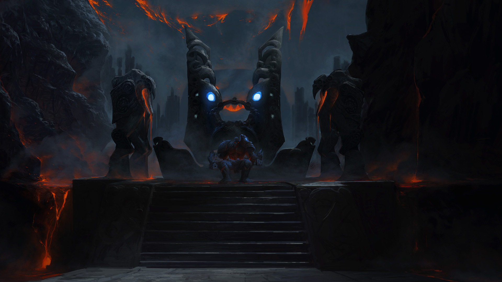 The Demon On The Throne Wallpaper From Path Of Exile Gamepressurecom