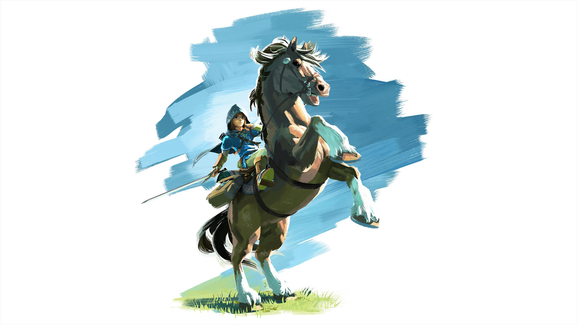 Link On Horseback Wallpaper From The Legend Of Zelda