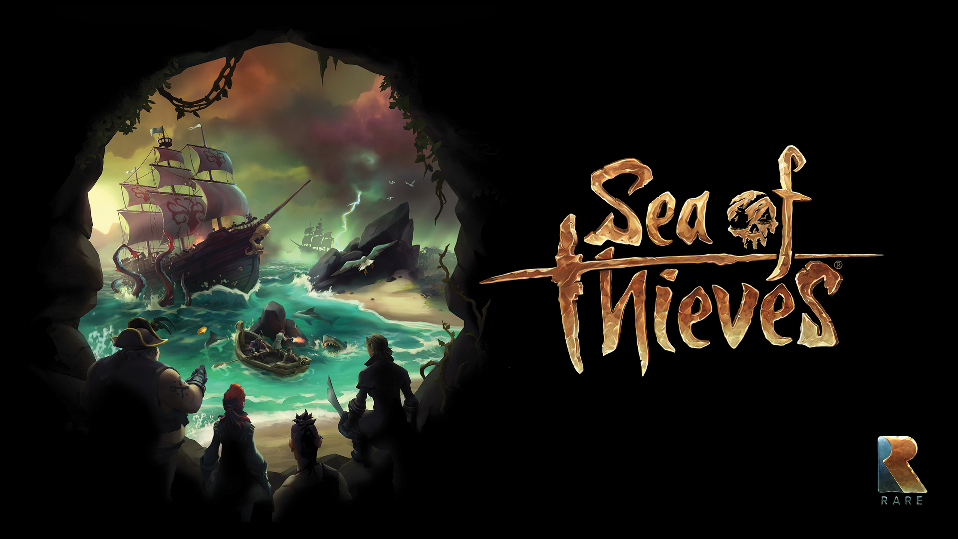 Logo Gry Sea Of Thieves Wallpaper From Sea Of Thieves