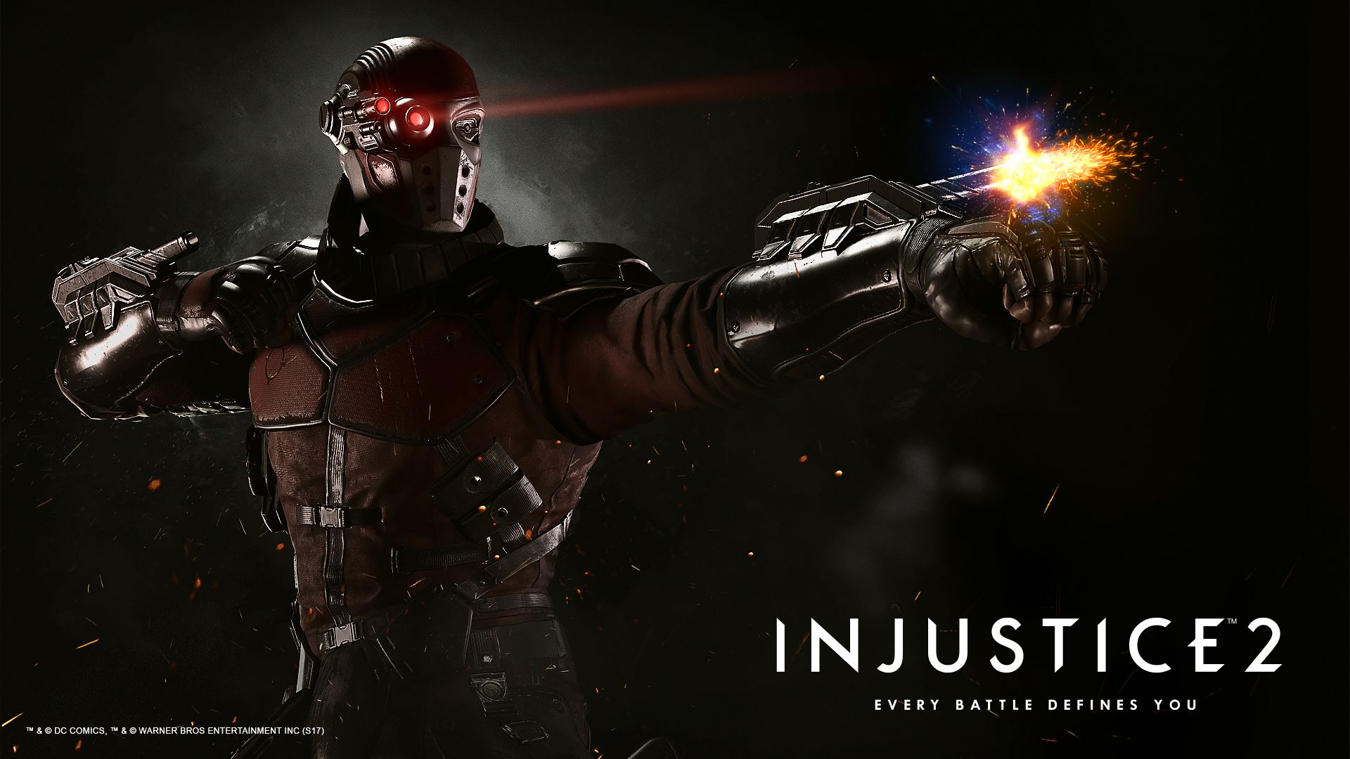 Deadshot. Wallpaper from Injustice 2 | gamepressure.com