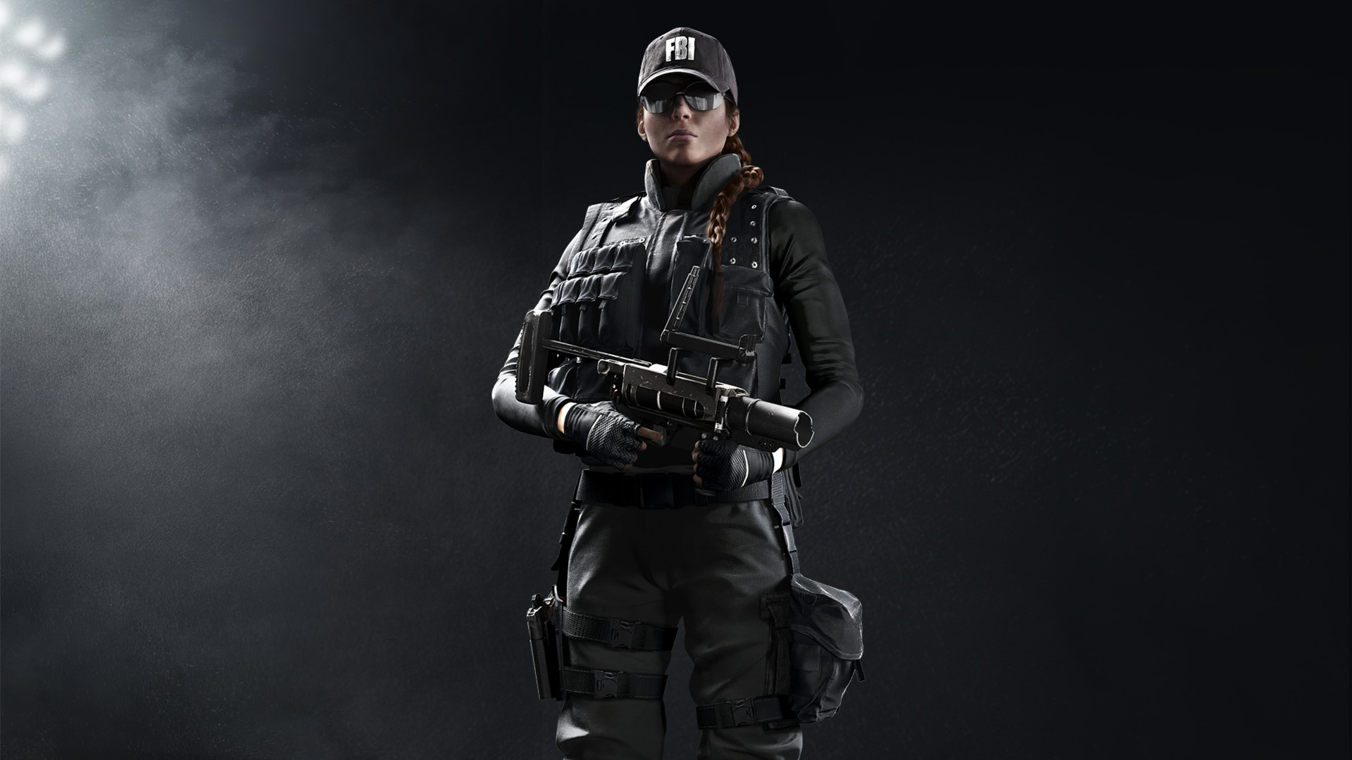 Ash from FBI. Wallpaper from Tom Clancy