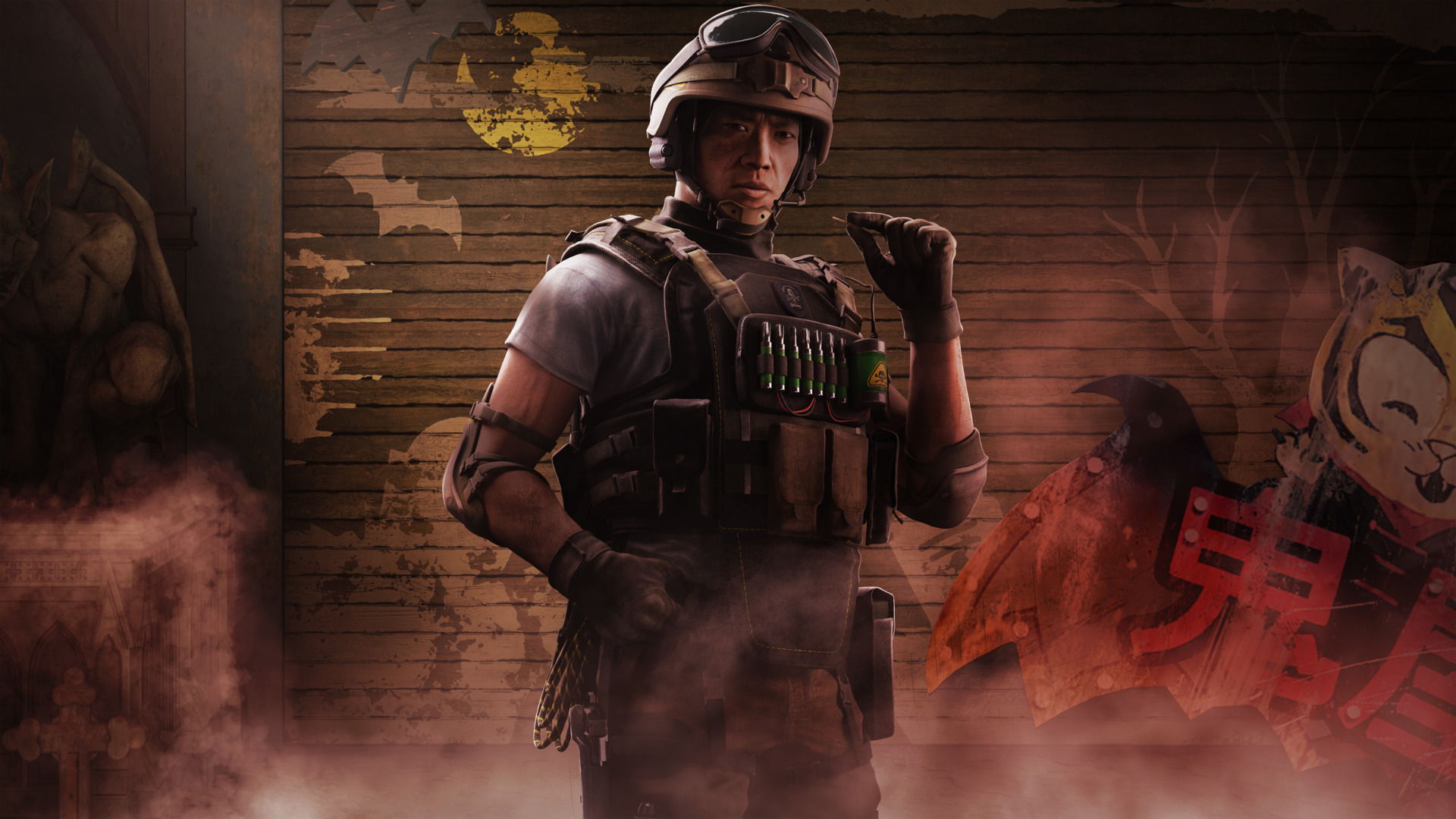 Lesion Operator Wallpaper From Tom Clancys Rainbow Six Siege