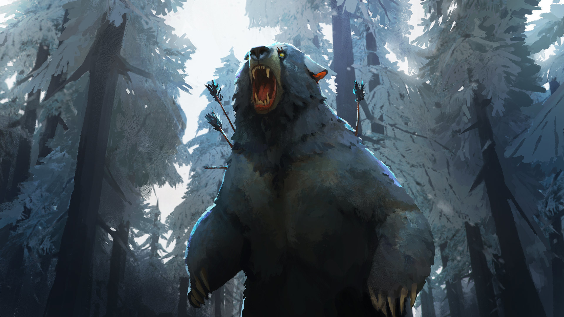 Wounded Bear Wallpaper From The Long Dark Gamepressurecom