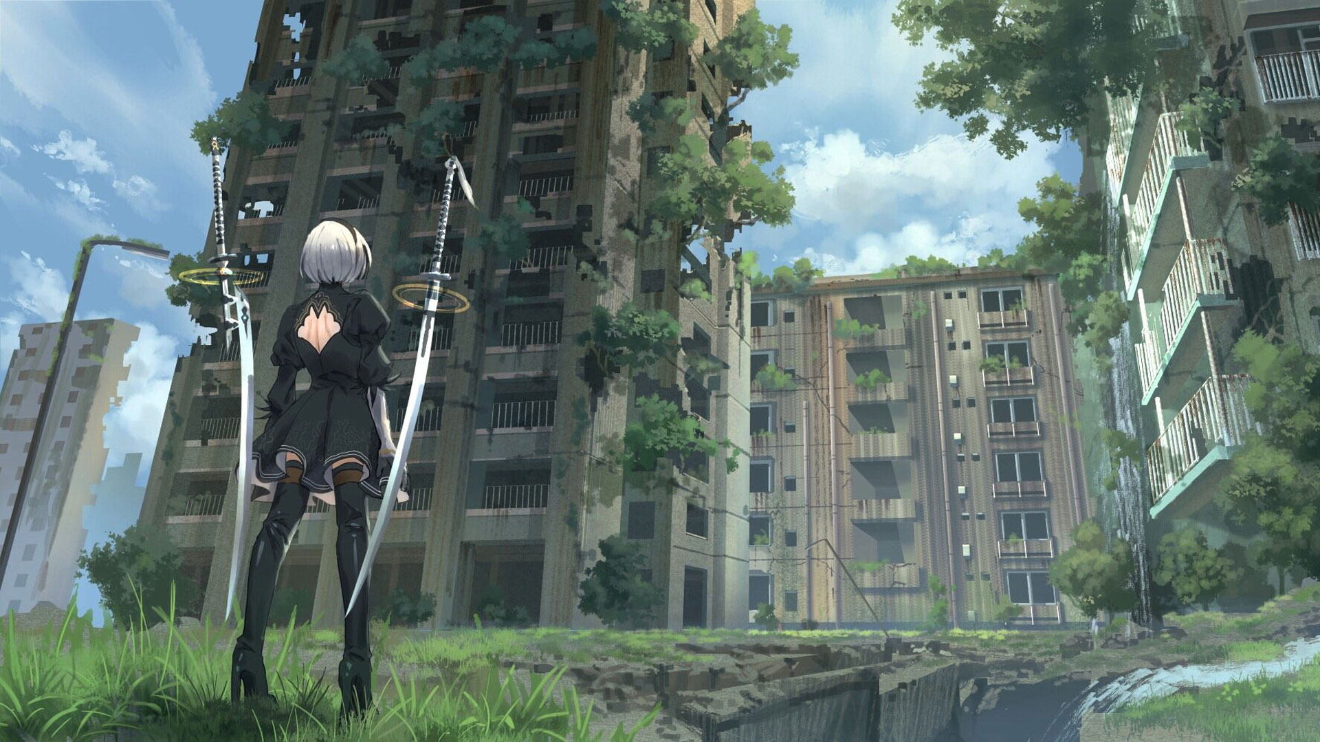 Wallpapers From Nier Automata Become As Gods Edition Gamepressure Com