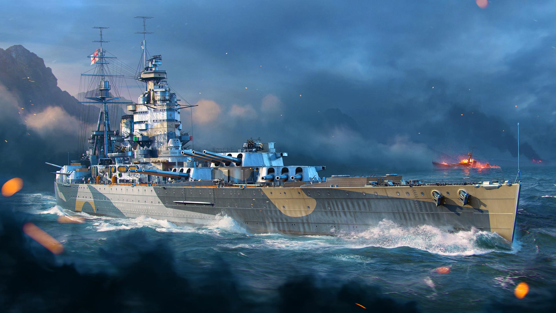 Линкор варшипс. Nelson World of Warships. Крейсер Голиаф в World of Warships. Линкор Вангуард. Британский линкор Нельсон.